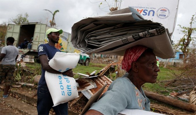 Caritas quốc tế trợ giúp Haiti