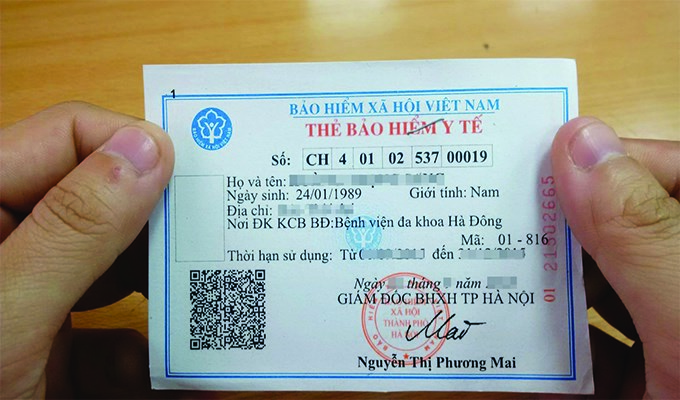 Khắc phục việc cấp trùng thẻ bảo hiểm y tế