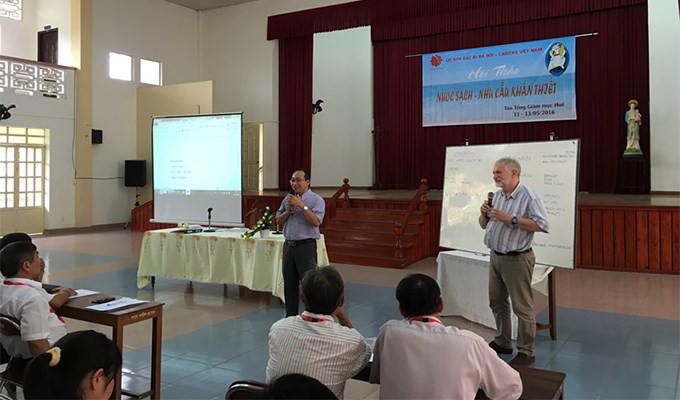 Hội thảo “Nước sạch - Nhu cầu khẩn thiết” tại Trung tâm Mục vụ TGP Huế