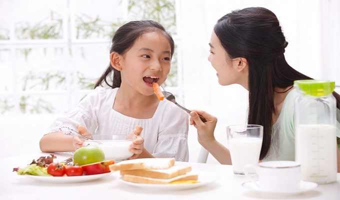 Bữa ăn sáng tại nhà