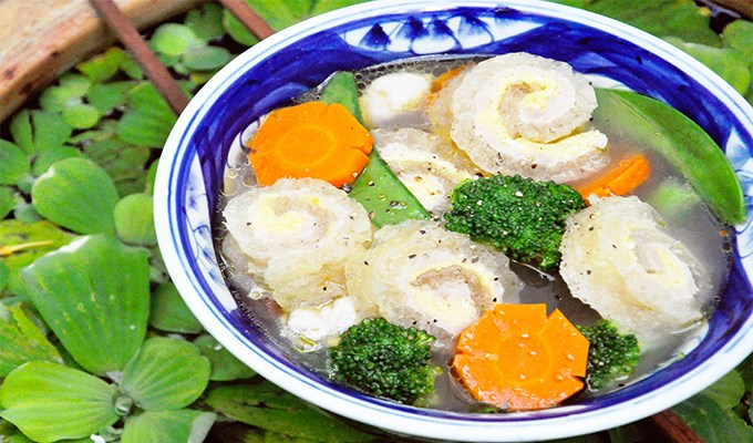 Bóng thả -  Món canh xứ Bắc