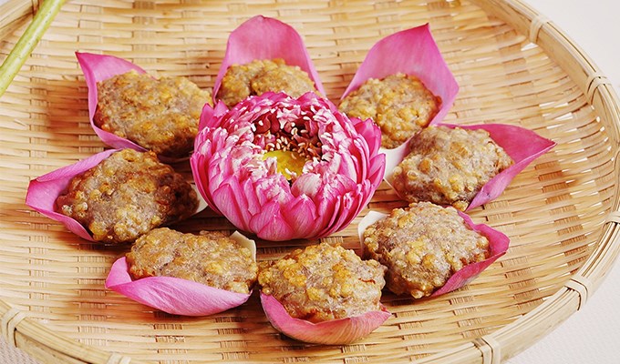 Chả cốm mùa Thu