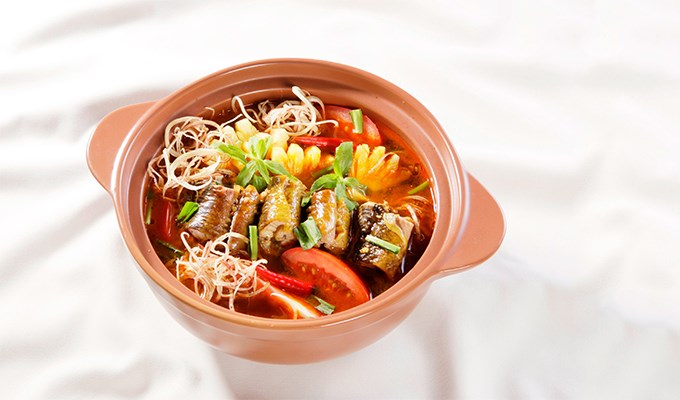 Lẩu lươn hoa chuối chua cay