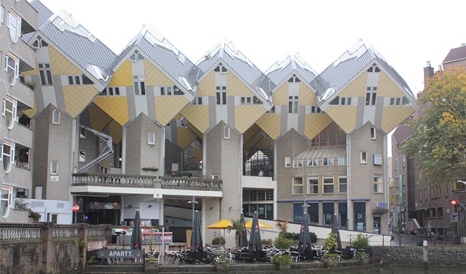 Những ngôi nhà kỳ dị tại Rotterdam
