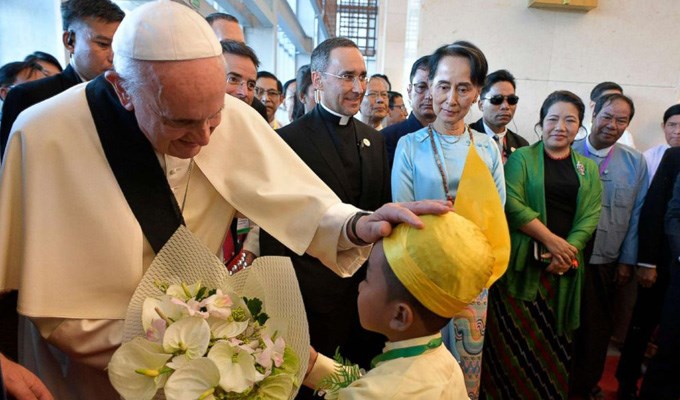 Đức Giáo Hoàng ở Myanmar