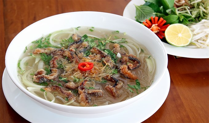 Miến lươn giòn
