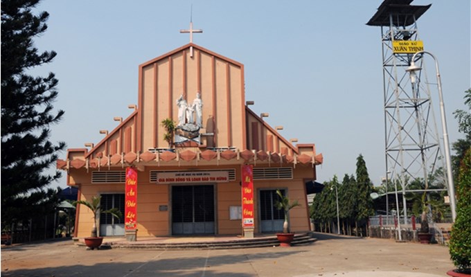Một họ đạo khởi sắc nơi vùng cao su ngày xưa