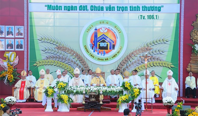 Mừng 50 năm Giáo phận Ban Mê Thuột
