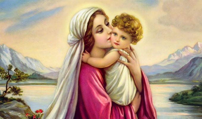 Thánh Maria, Ðức Mẹ Chúa Trời, cầu cho chúng con là kẻ có tội