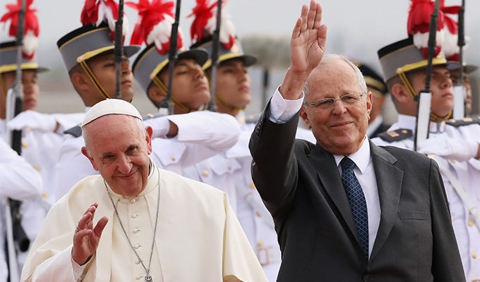 Peru chào đón Ðức Phanxicô