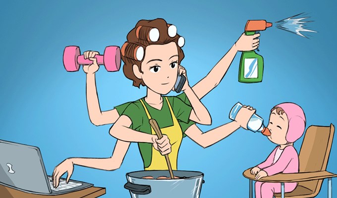 Chuyện các mẹ “bỉm sữa”  thời nay