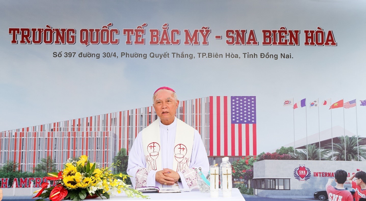 Đặt viên đá đầu tiên và chúc lành công trình SNA Biên Hòa