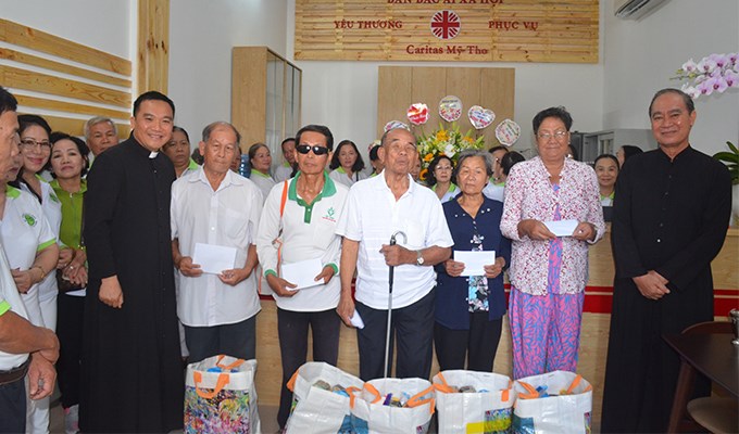 Khai trương văn phòng mới của Caritas Mỹ Tho