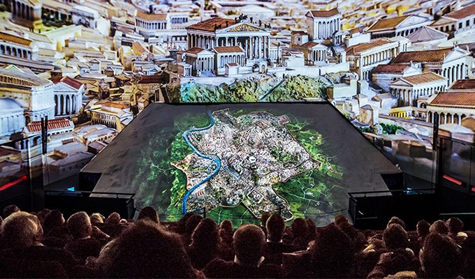 Kỹ thuật số hóa di sản thành Rome