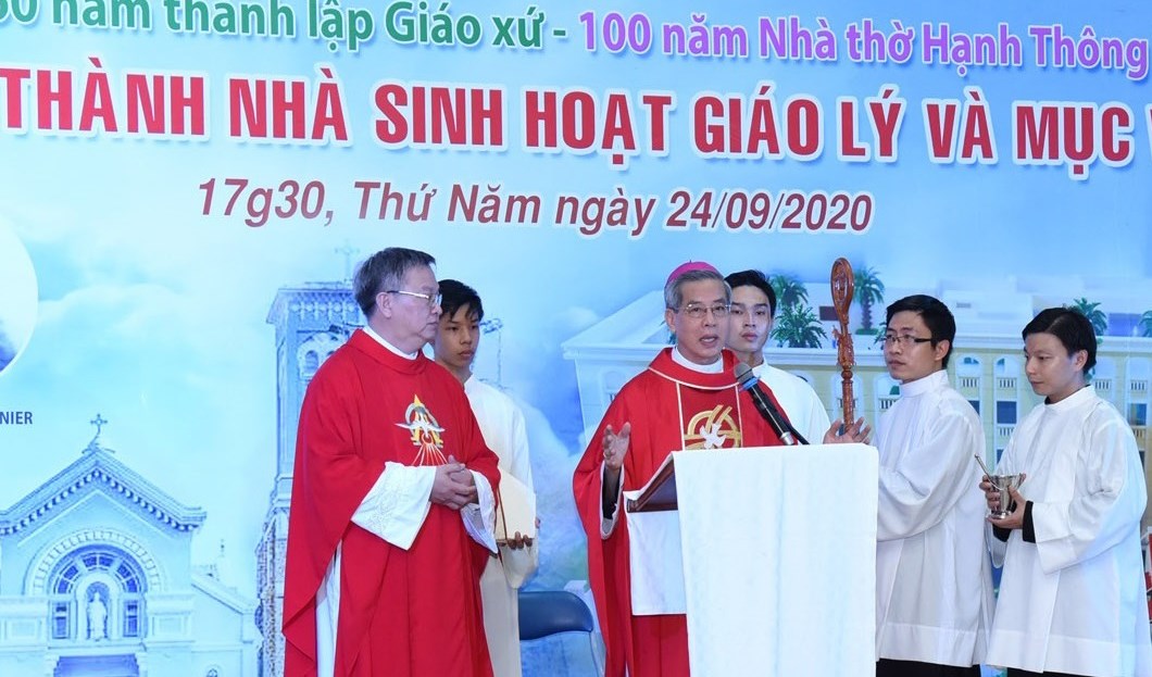 GX Hạnh Thông Tây: Khánh thành nhà sinh hoạt giáo lý và trung tâm mục vụ