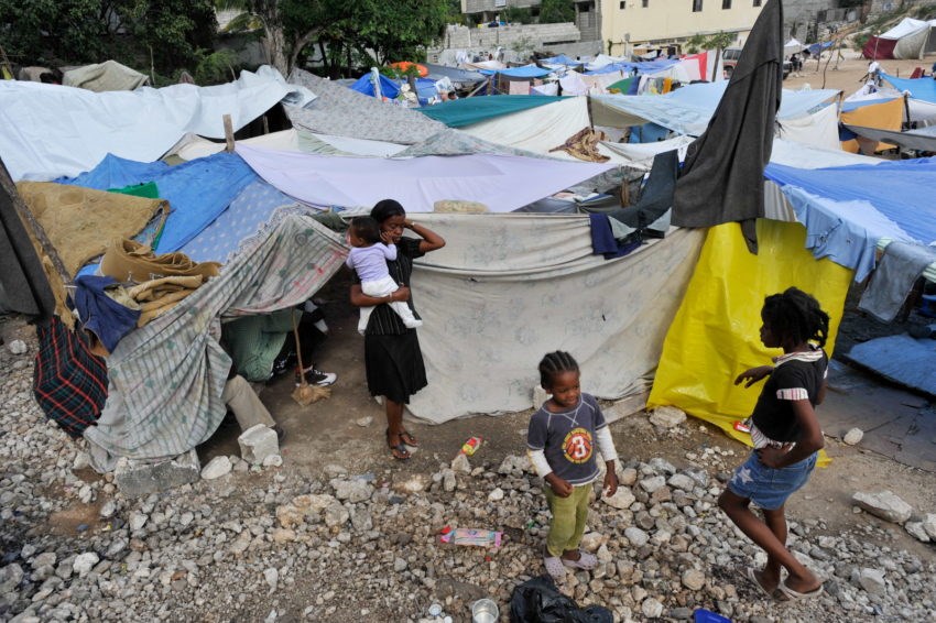 Bỉ lạc quyên giúp Haiti