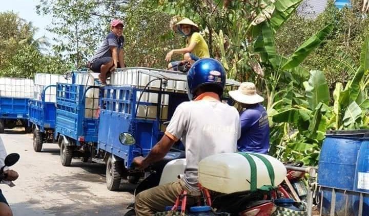 Người miền tây lao đao vì hạn mặn