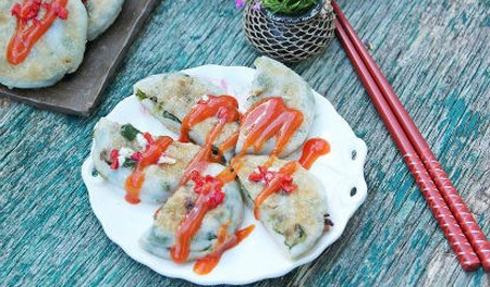 Bánh hẹ chiên giòn