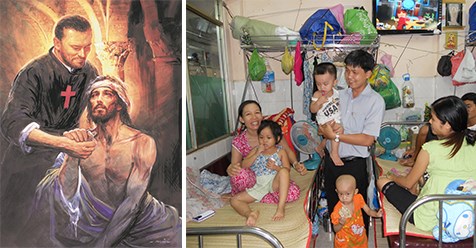 Nơi nào có bệnh nhân, ở đó có thánh giá đỏ