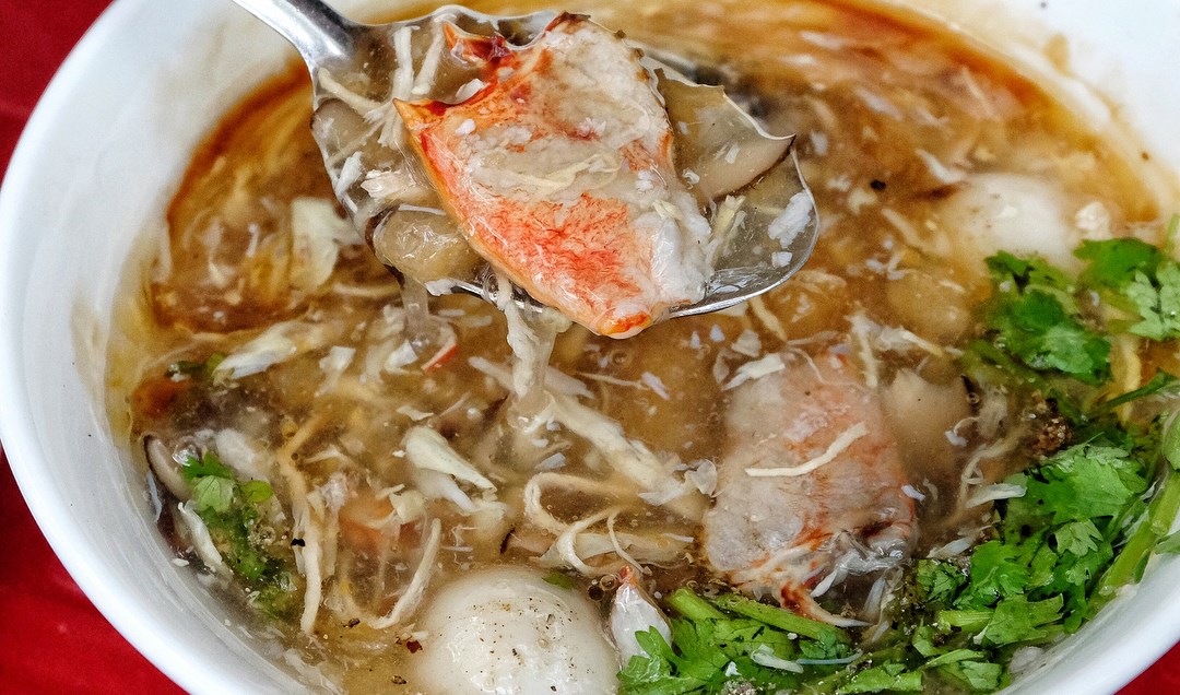 Lót dạ với món súp cua Sài Gòn