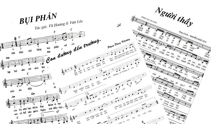 Những khúc hát tri ân cô thầy