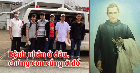 Bệnh nhân ở đâu, chúng con cũng ở đó
