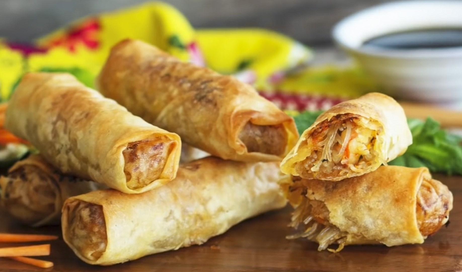Biến tấu với chả giò cá