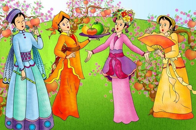 Thiên đường tuổi thơ  qua cổ tích...