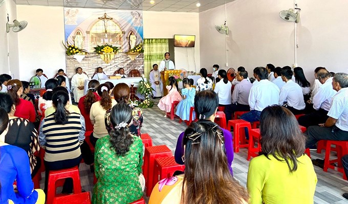 14 giáo điểm ở miền Cà Mau
