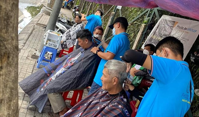 Cắt tóc 0 đồng