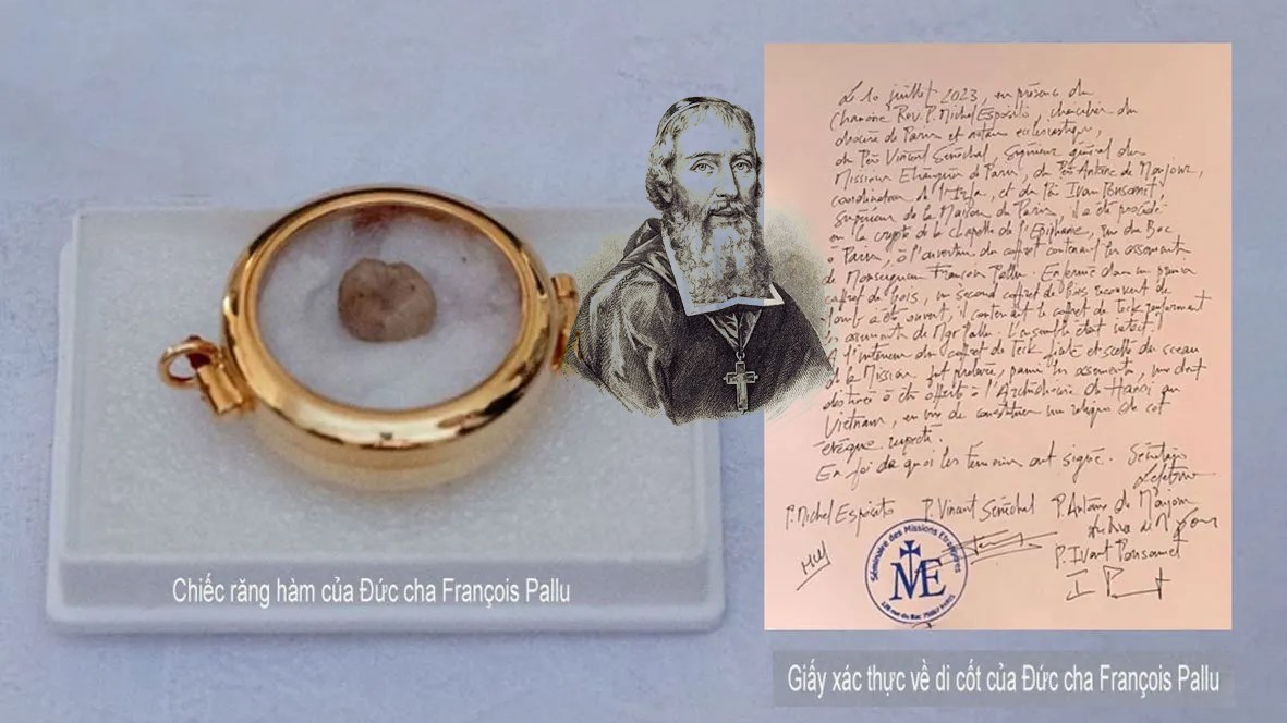 Một phần di cốt Ðức cha François Pallu sẽ được đặt tại nhà thờ Chính tòa Hà Nội