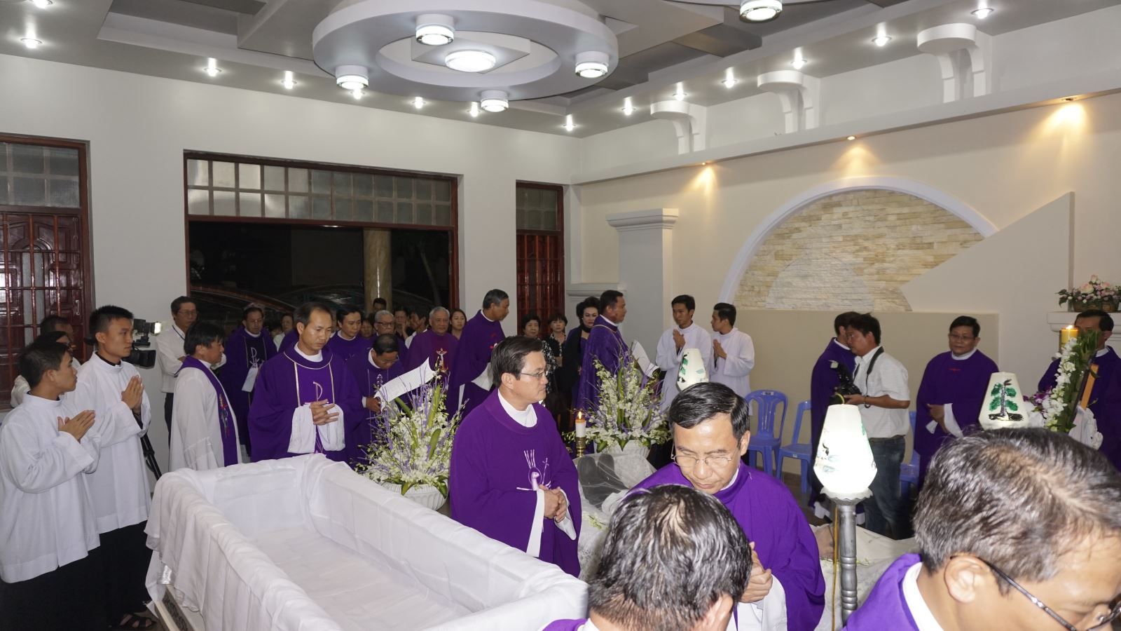 Tẩn liệm Đức Giám mục Giuse Vũ Duy Thống