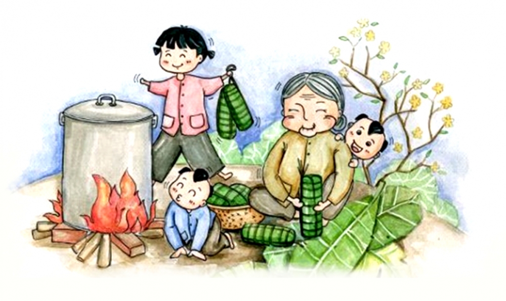 Tờ báo tường Xuân xưa