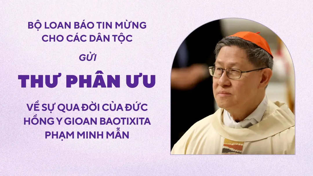 Bộ Loan báo Tin Mừng cho các dân tộc gởi thư phân ưu